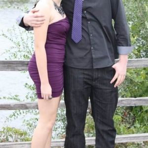 Windsor Purple Bodycon Dress